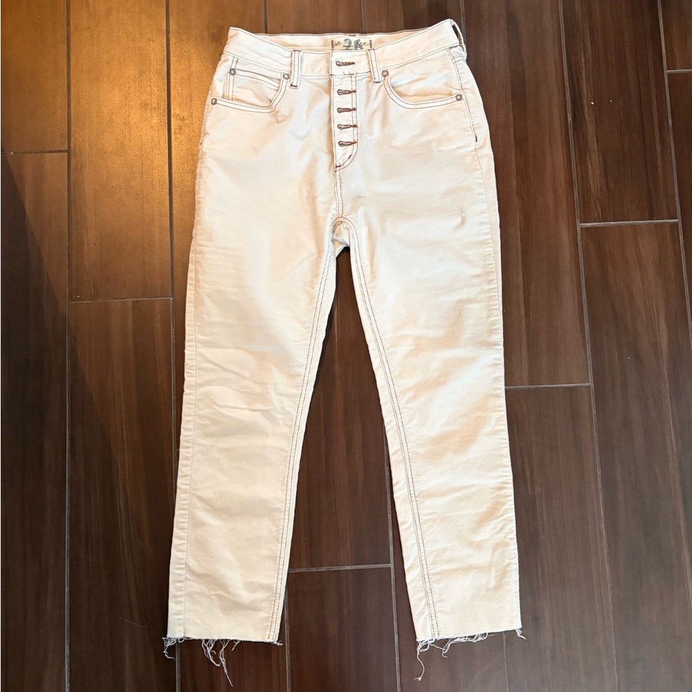 Free People Skinny Corduroy Crop